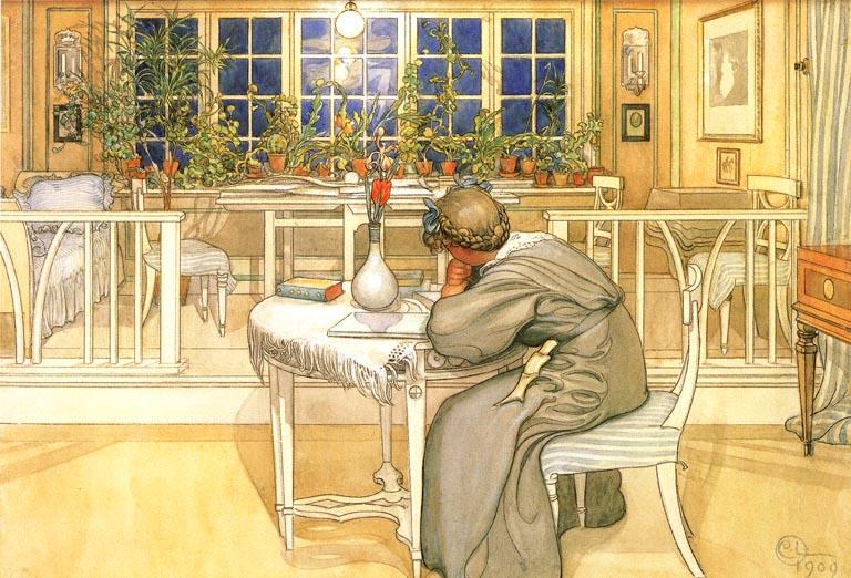 Carl Larsson estilos decorativos