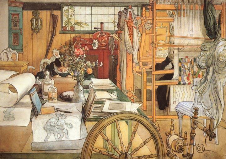 Carl Larsson estilos de decoracion