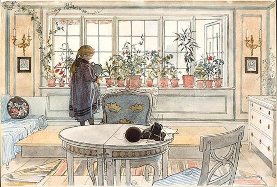 Carl Larsson estilos de decoracion