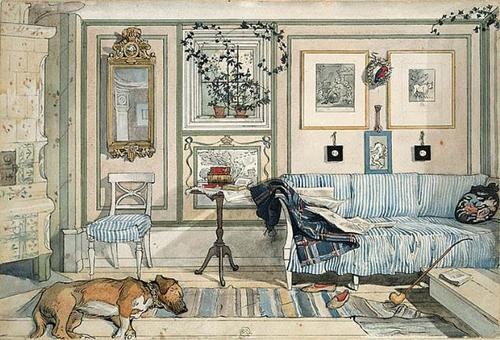 Carl Larsson Estilos de decoracion