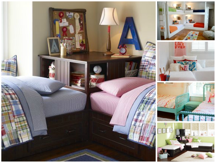 Decoracion de habitaciones infantiles 1 DORMITORIOS COMPARTIDOS EN l