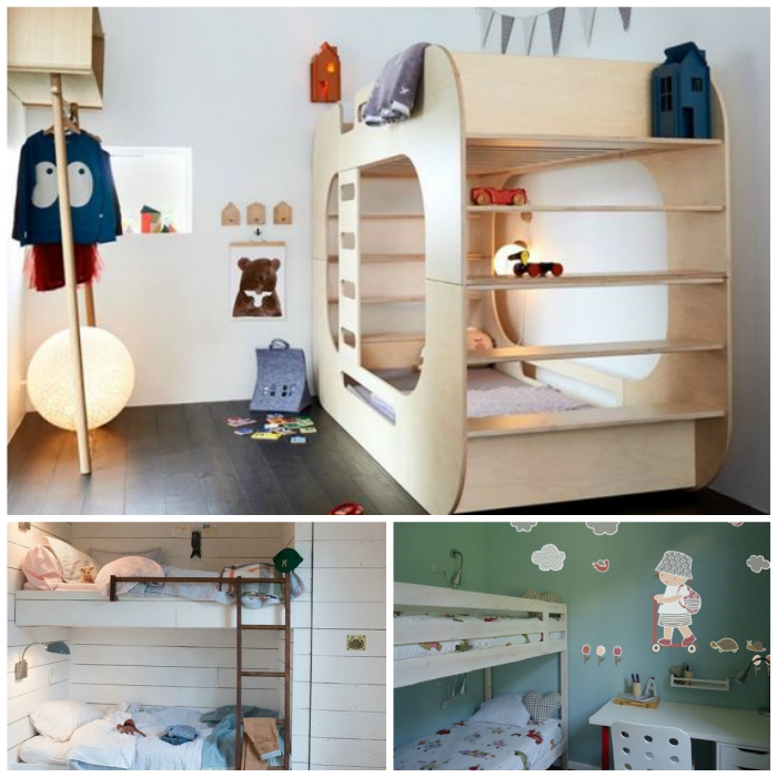 Decoracion de habitaciones infantiles literas