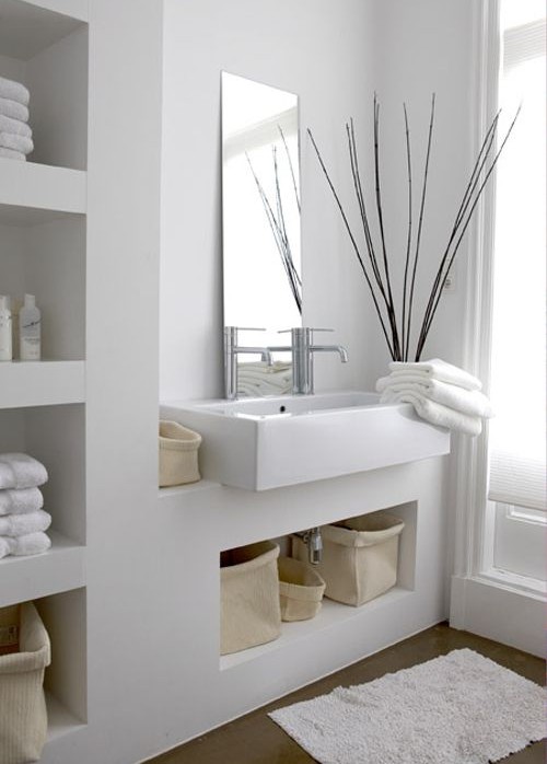 Decoración en blanco