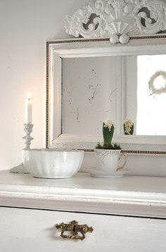 Decoración en blanco