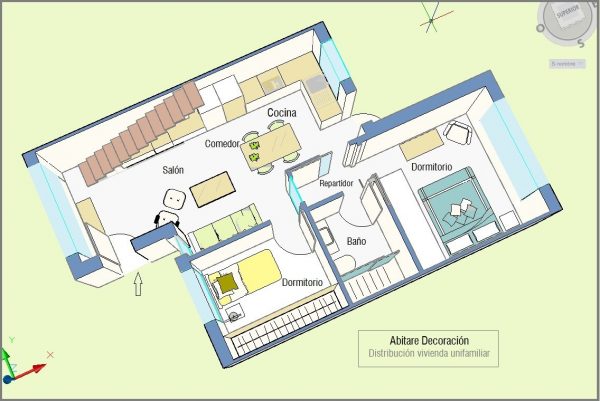 planos casa de 50 m2
