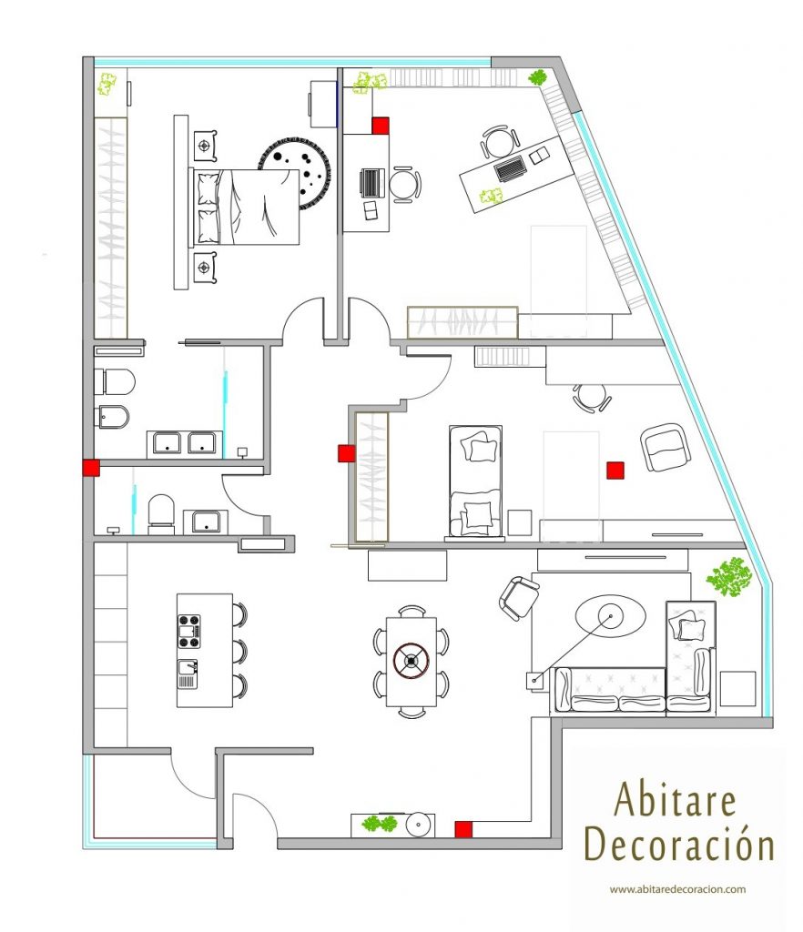 PLANOS DE UNA CASA MODERNA | Diseño y Planos ONLINE