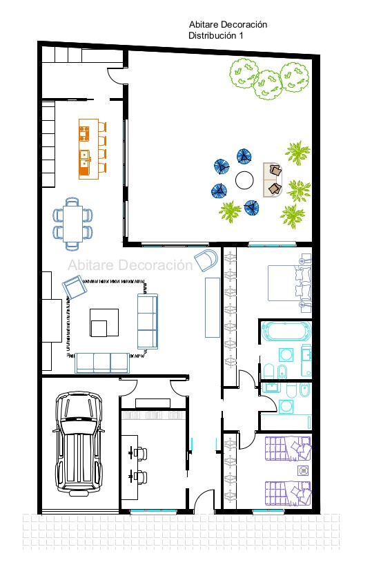 PLANOS DE CASAS DE UNA PLANTA