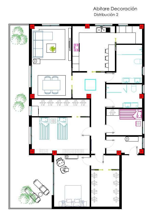 distribucion de casa