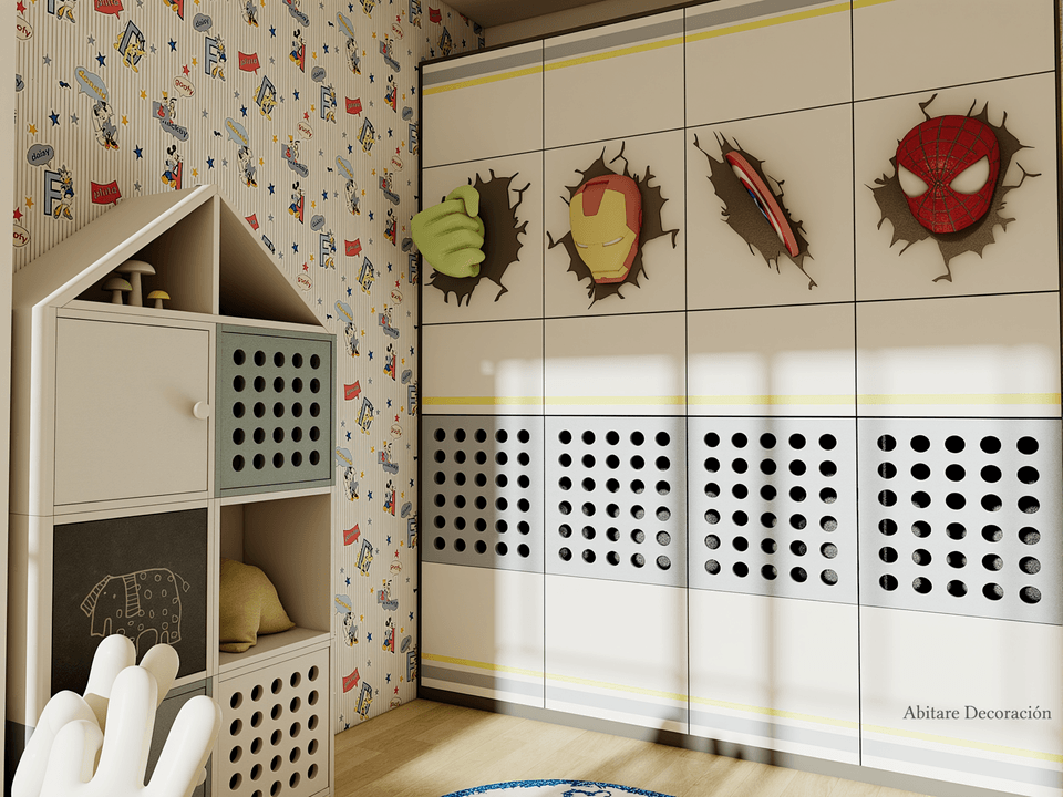 Distribucion piso de 90 m2