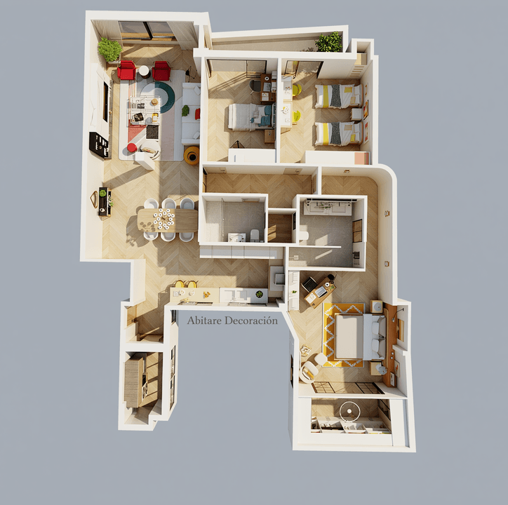 planos de casa de 150 metros cuadrados