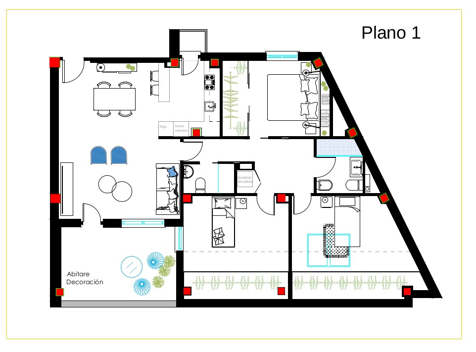 Planos de casas de 120 m2