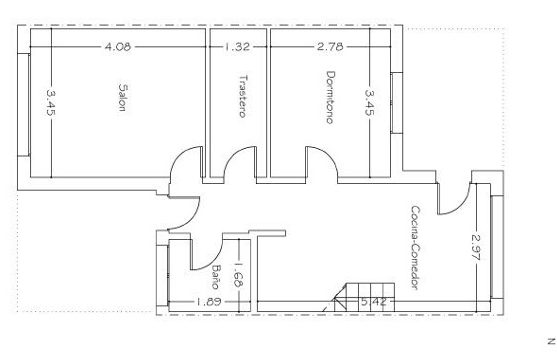 Planos de casa de 50 metros cuadrados