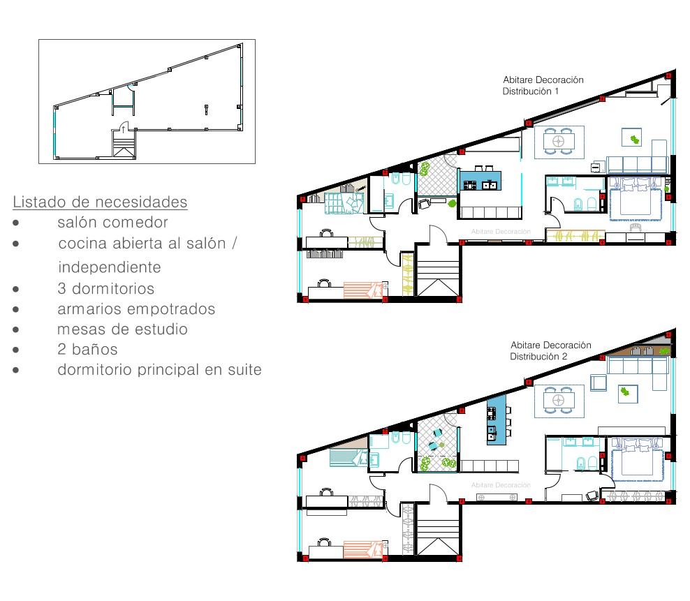 planos de una casa de 132 m2