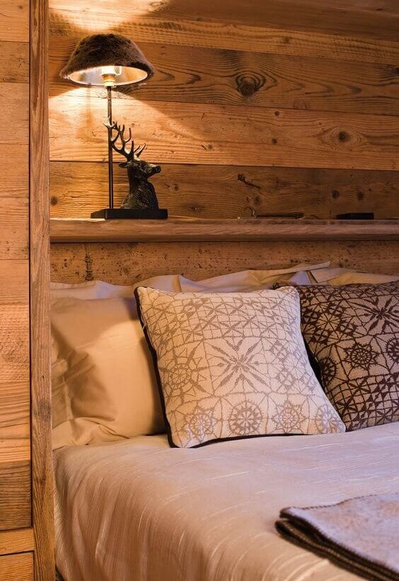 paredes madera dormitorios