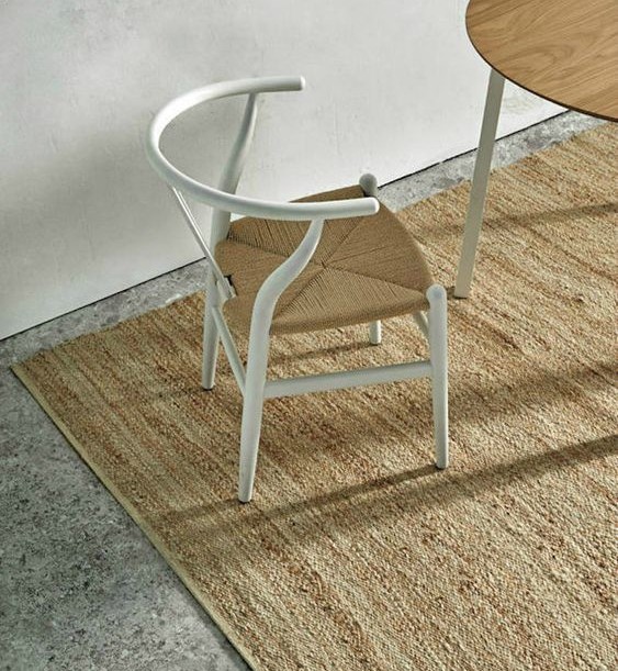 ambientes modernos con alfombras de yute