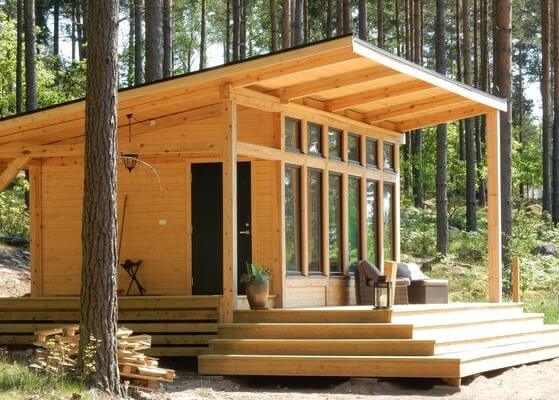 casa de madera modernas