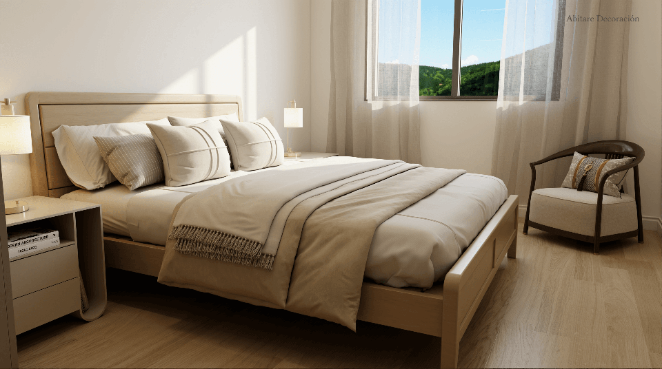 dormitorio principal casa 120m2