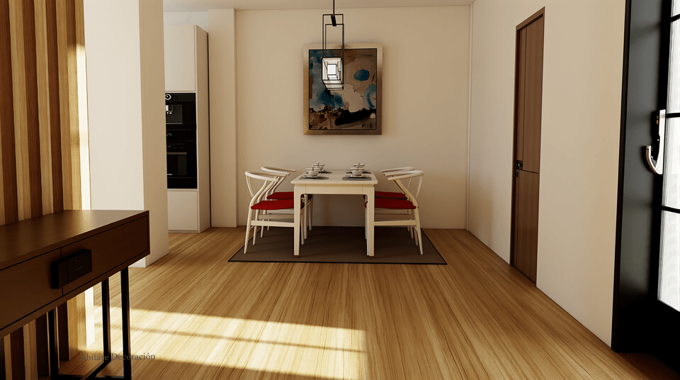Casa en forma de U