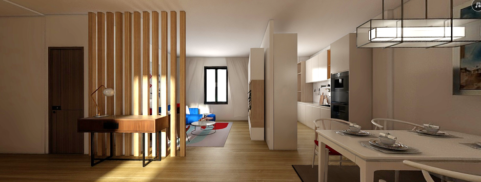 Casa en forma de U