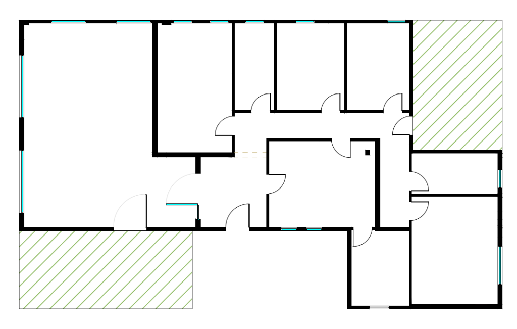 planos de una casa en planta baja