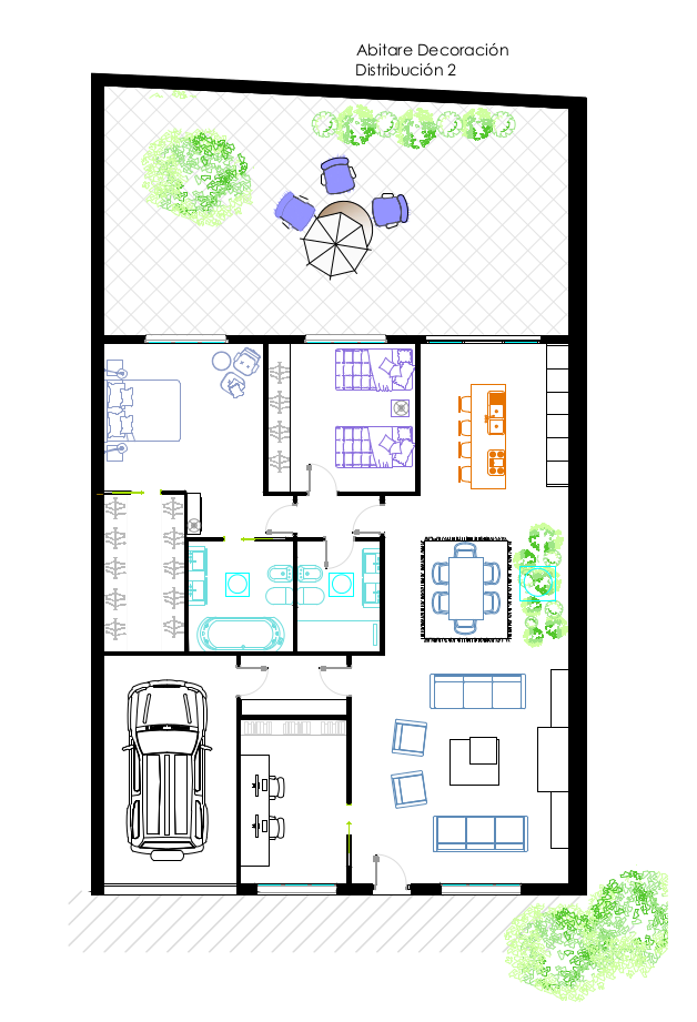 Planos de casas de una planta