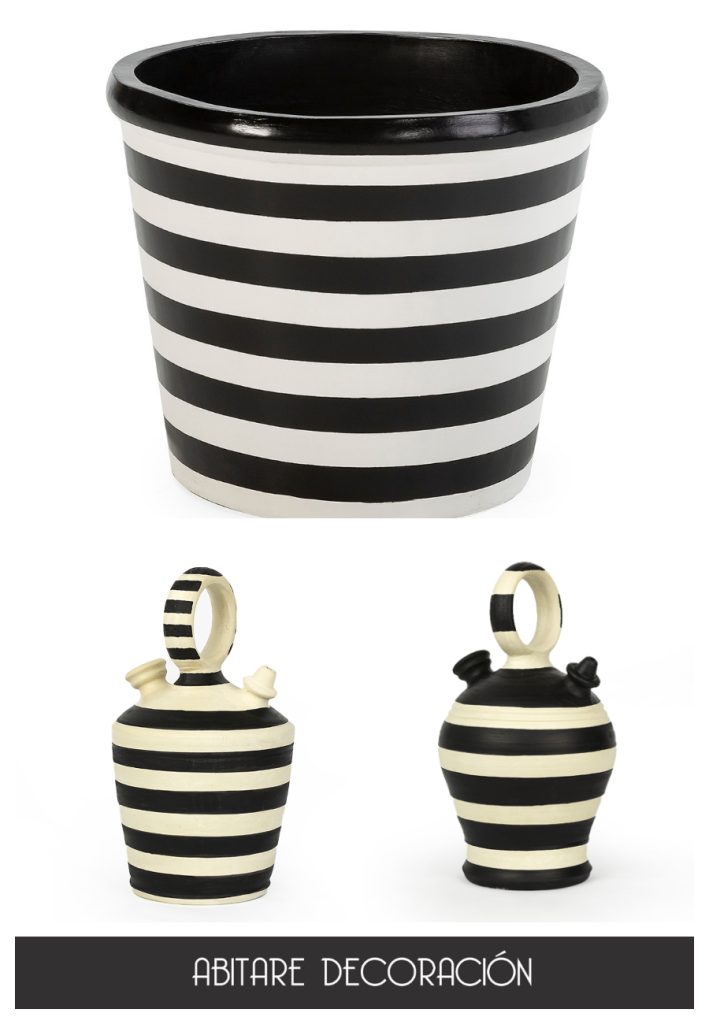 maceteros botijos listas negras 2025 terrazas urbanas