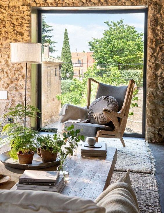 Estilo rustico moderno