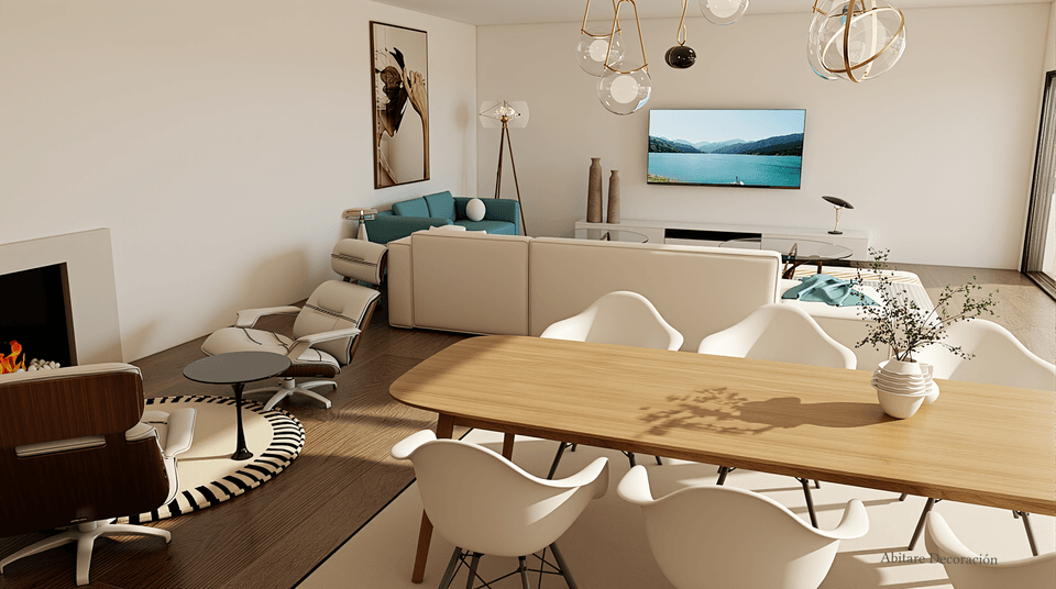 casas en forma de L
