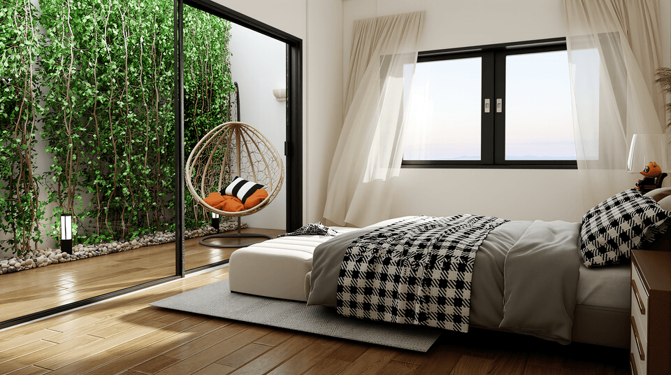 casas en forma de L