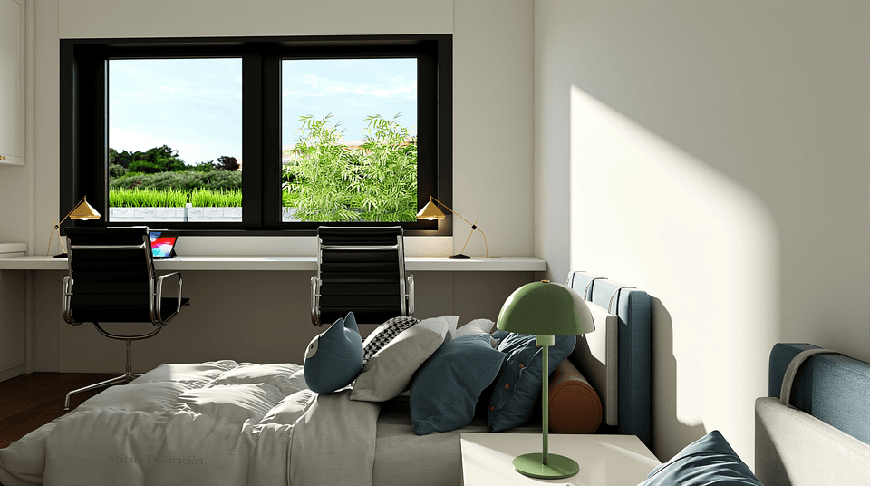 casas en forma de L