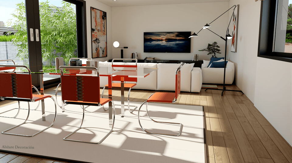 casas en forma de L