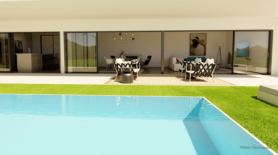 casas en forma de L