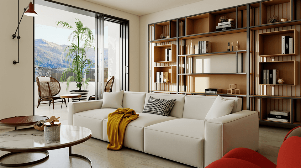 casas en forma de L