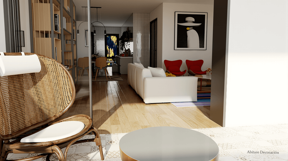 casas en forma de L