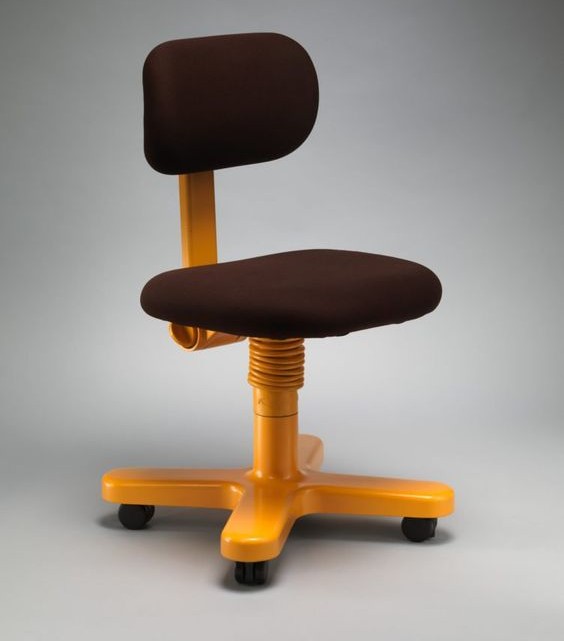 Silla-de-oficina-vintage-Synthesis-de-Ettore-Sottsass-para-Olivetti-1980 Ettore Sottsass