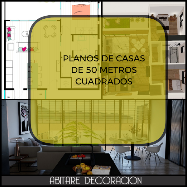 planos de casas de 50 metros cuadrados, ejemplos reales y reformas