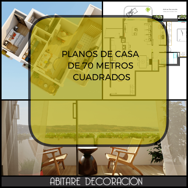 planos de casa de 70 metros cuadrados, distribuci&oacute;n y reforma